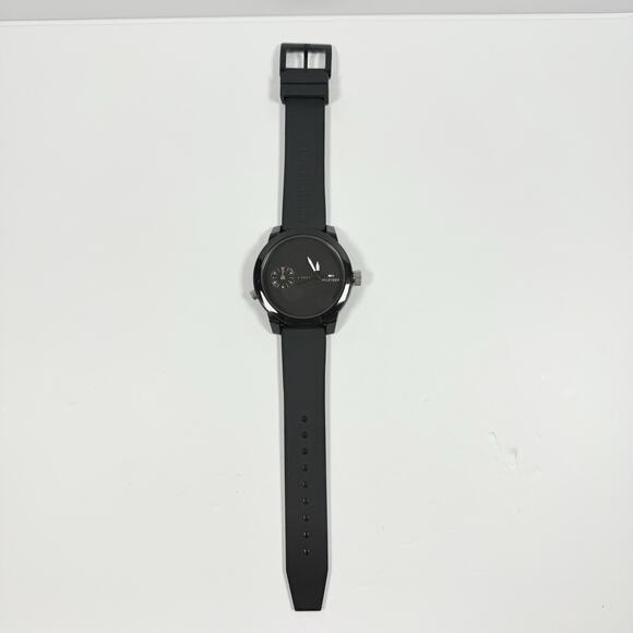 Tommy Hilfiger Denim Black Dial Silicone Band Men’s Watch 1791326 main image 6